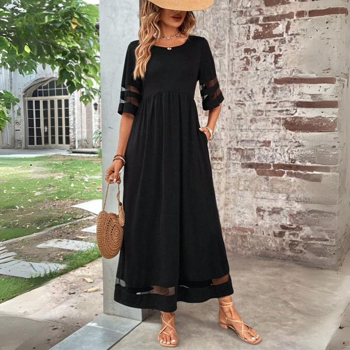 Carlotta | Draped Midi Dress