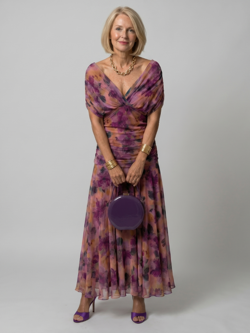 Raffaella | Off-Shoulder Midi Dress