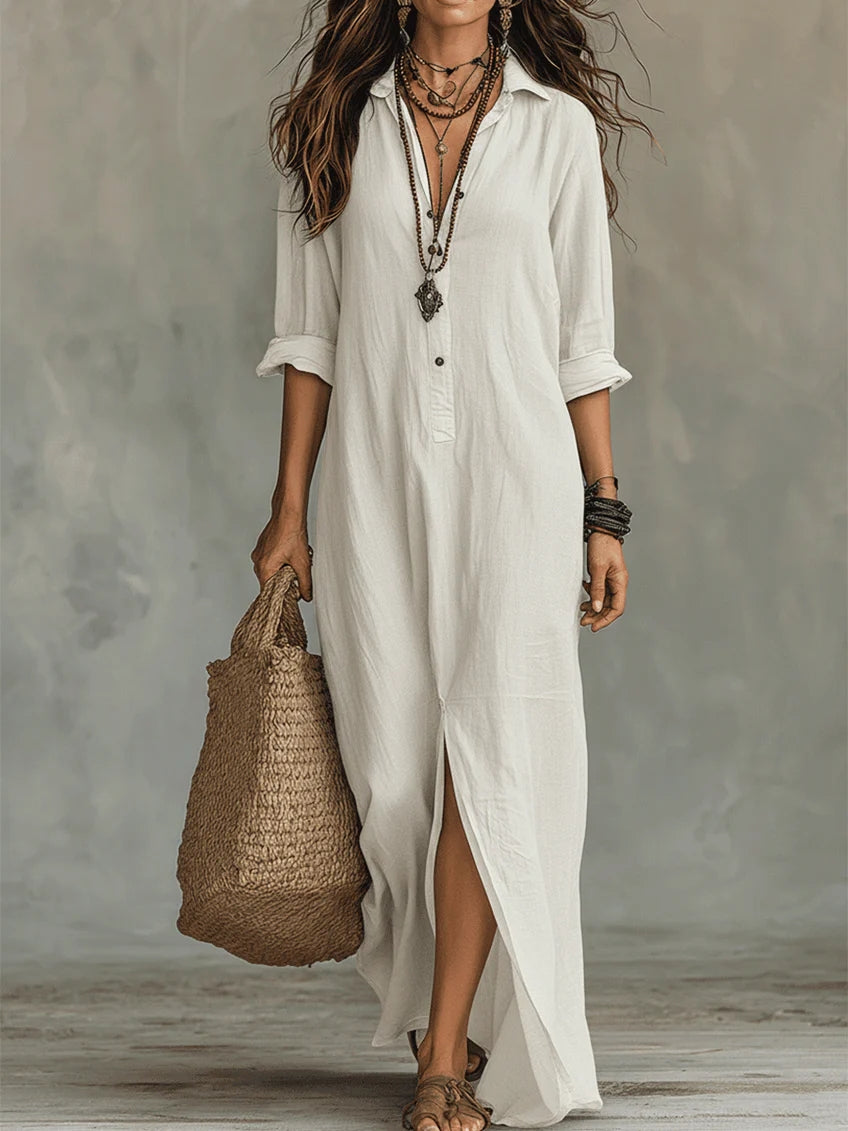 Seta | Effortless Maxi Dress with Flattering Silhouette