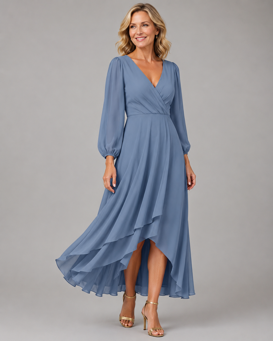 Luisa | V-Neck Maxi Dress