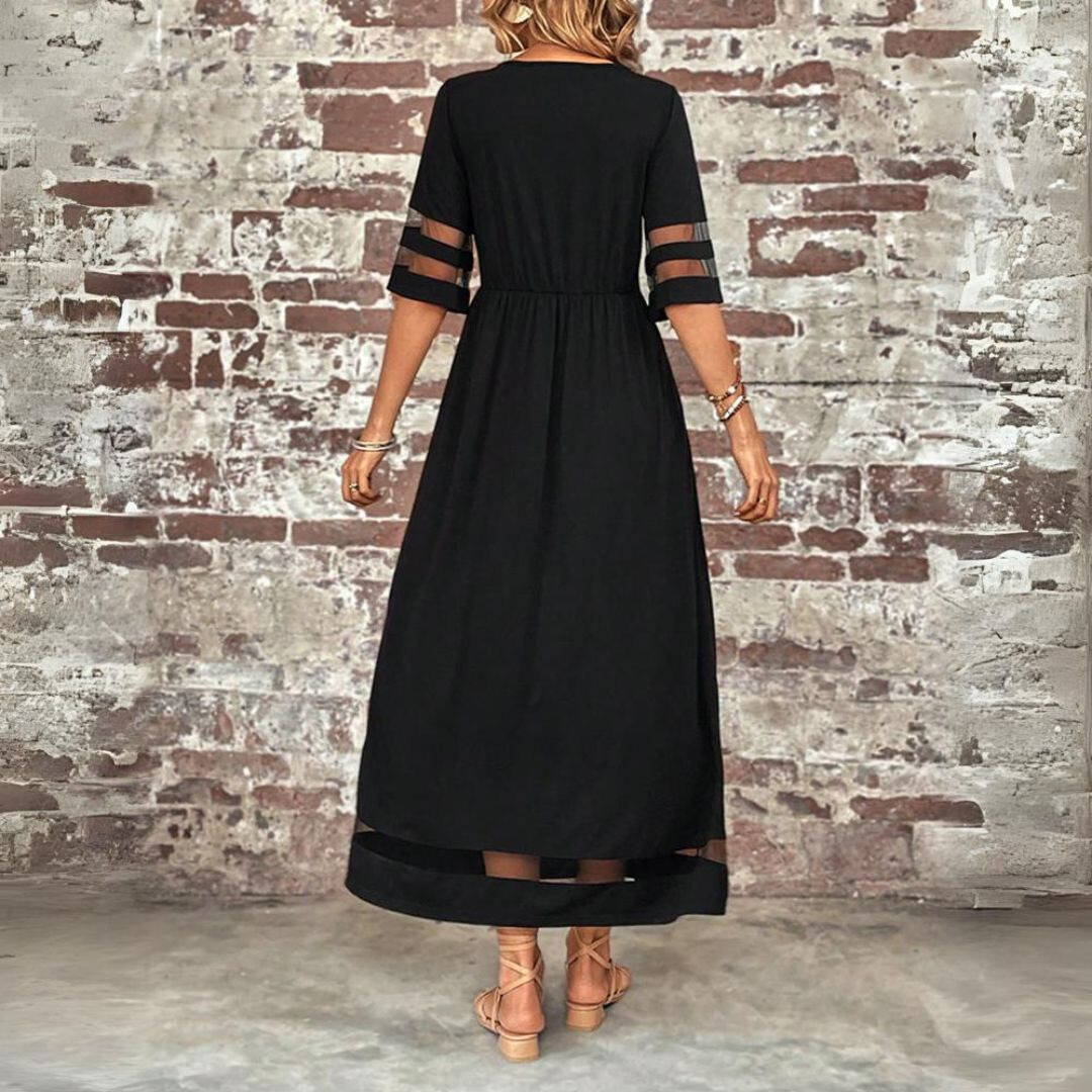 Carlotta | Draped Midi Dress