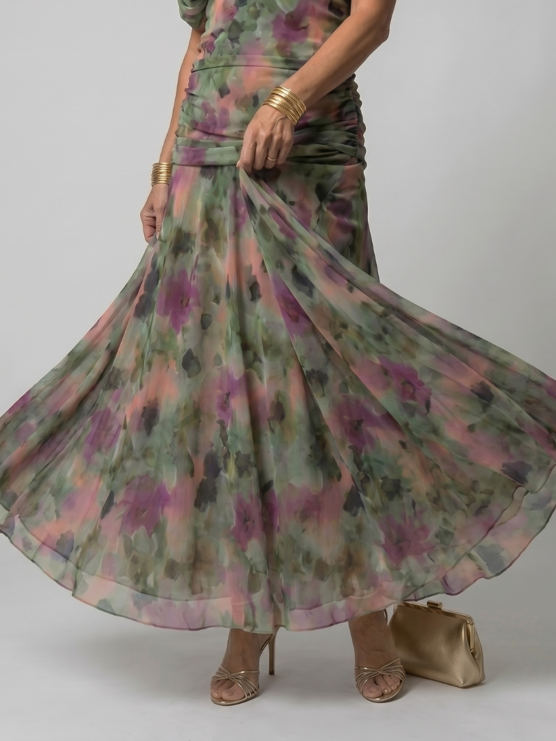 Raffaella | Off-Shoulder Midi Dress