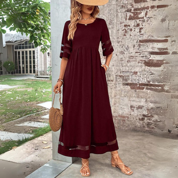 Carlotta | Draped Midi Dress