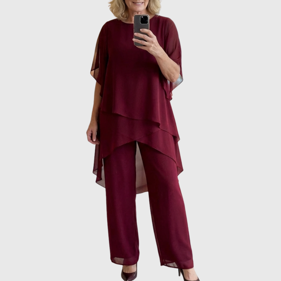 Onda | Fluid Palazzo Set for Elegant Comfort