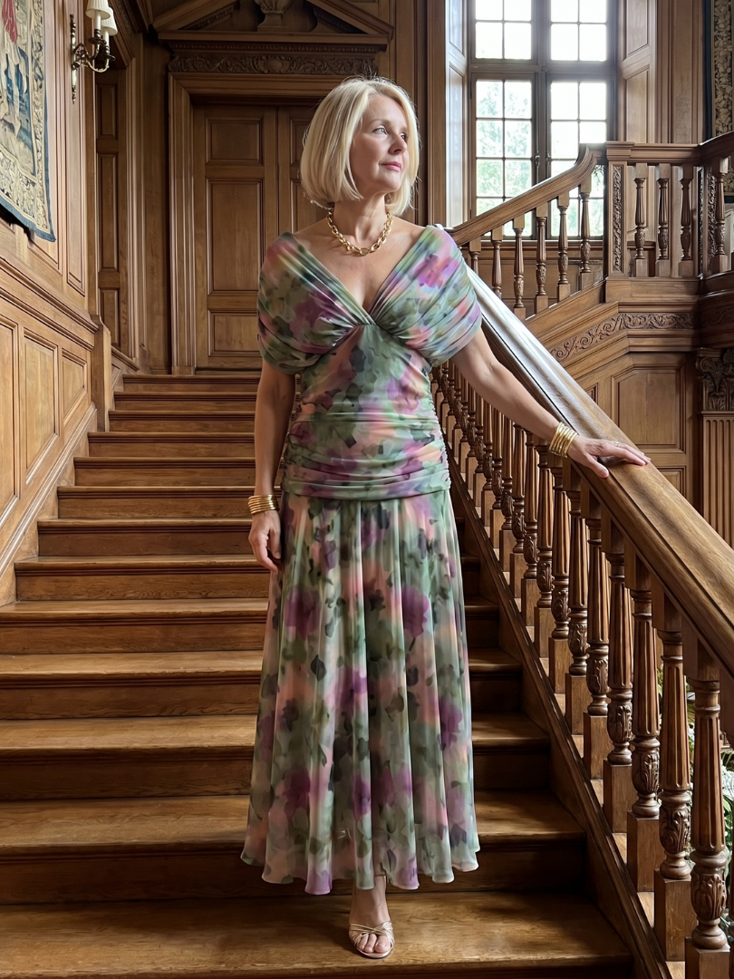 Raffaella | Off-Shoulder Midi Dress