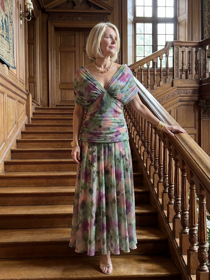 Raffaella | Off-Shoulder Midi Dress