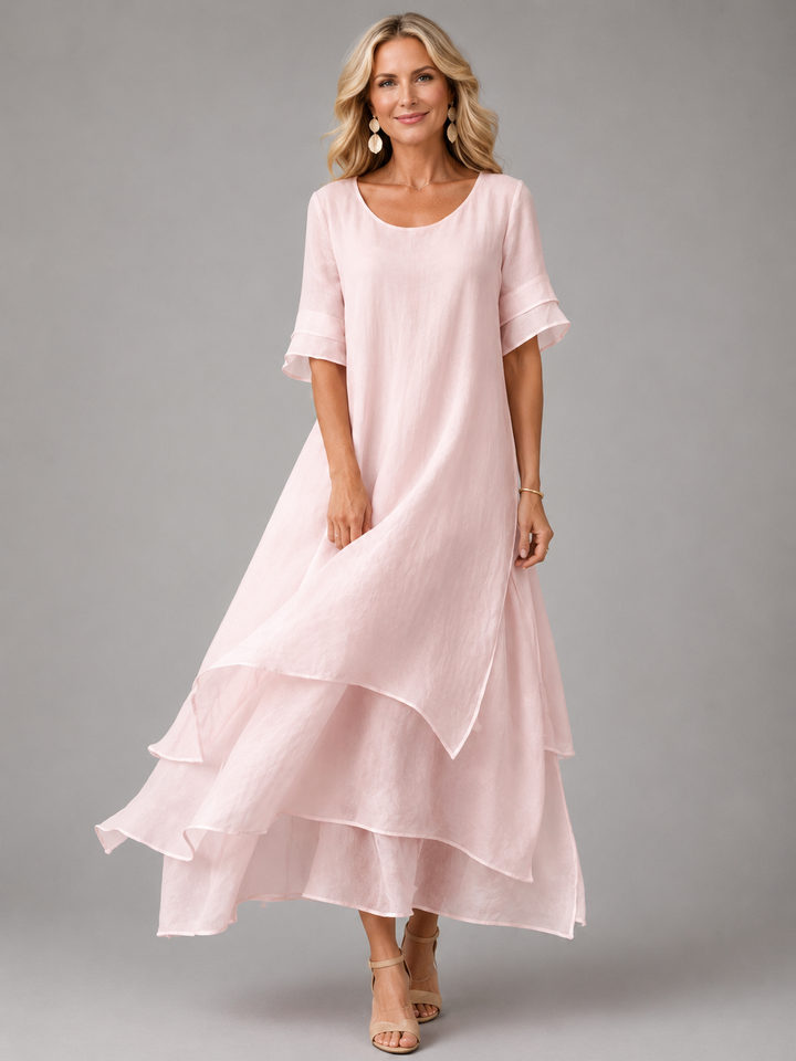 Giada | Tiered Flowy Maxi Dress
