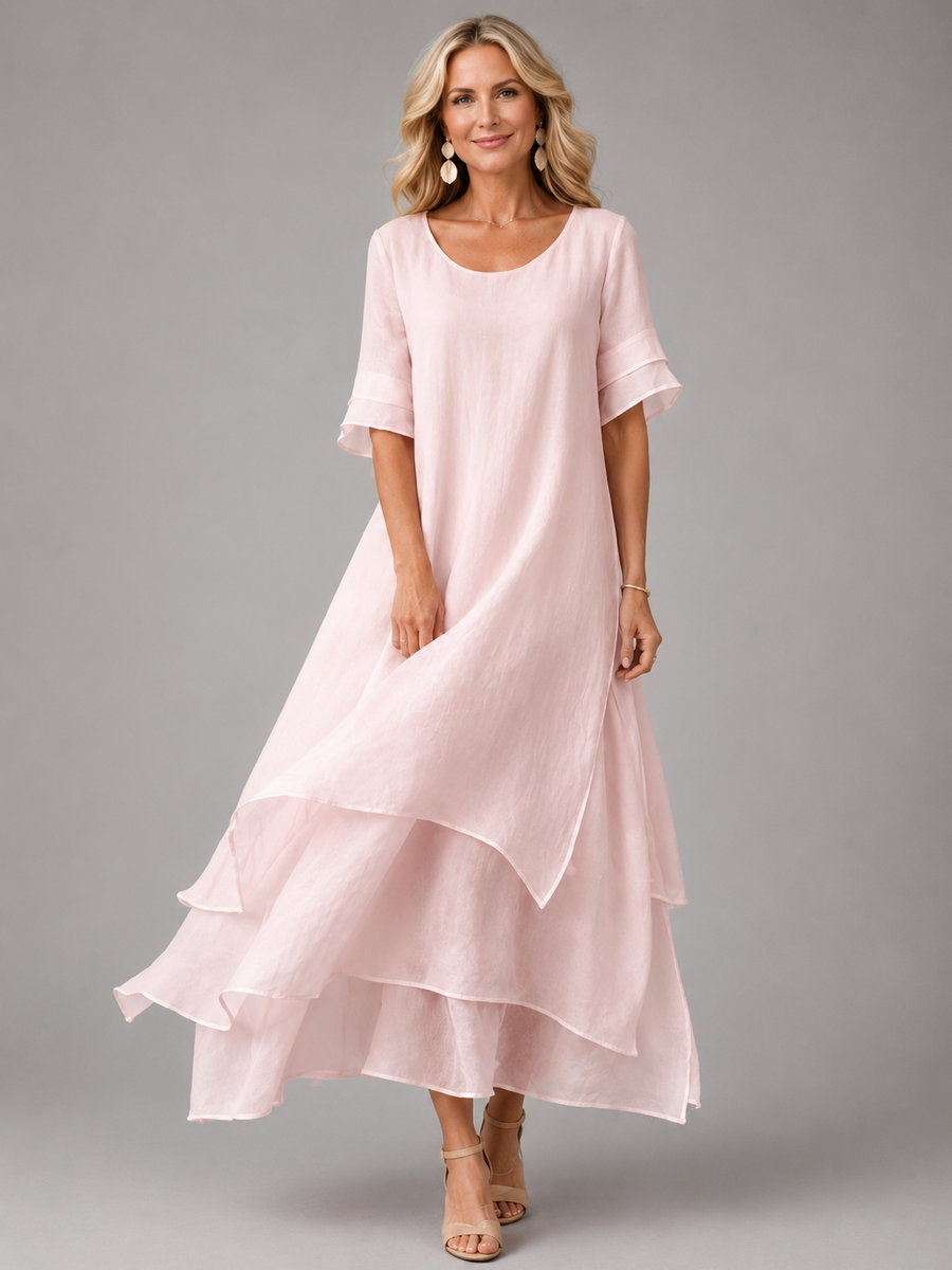 Giada | Tiered Flowy Maxi Dress