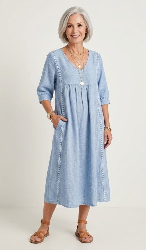 Daniela | A-Line Maxi Dress
