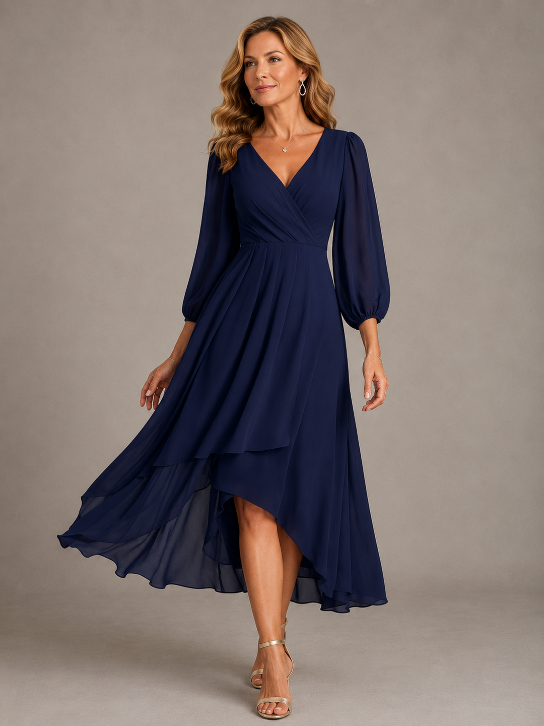 Luisa | V-Neck Maxi Dress