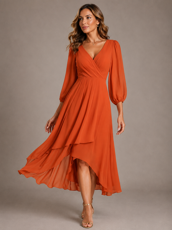 Luisa | V-Neck Maxi Dress