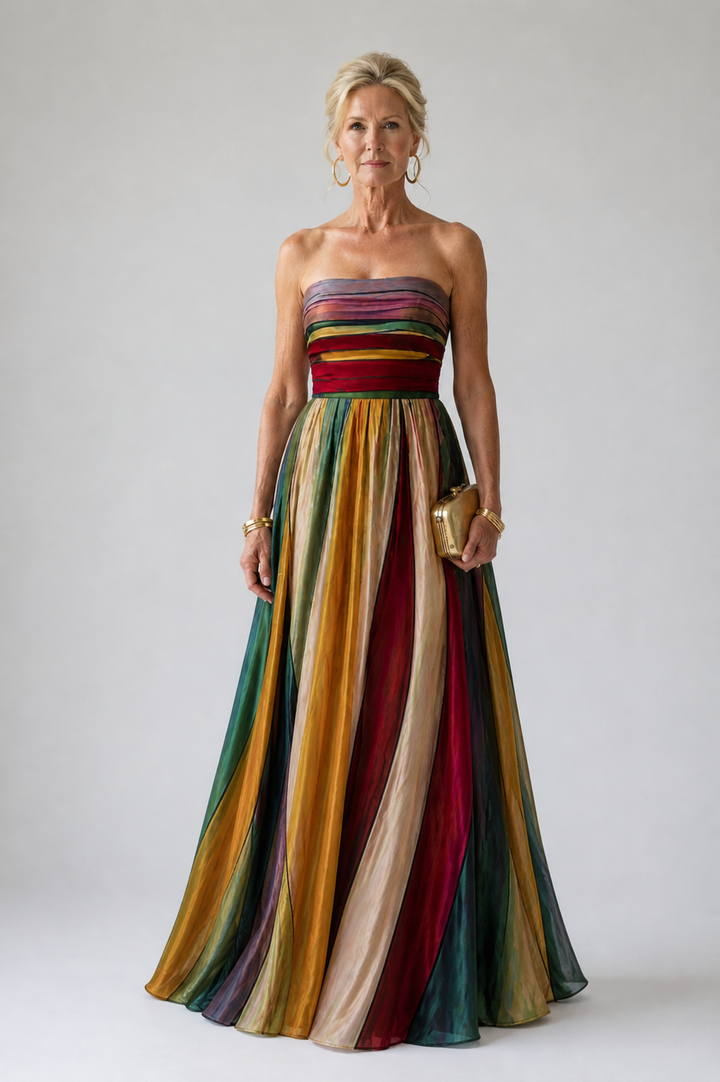 Aurora | Effortless Strapless A-Line Dress