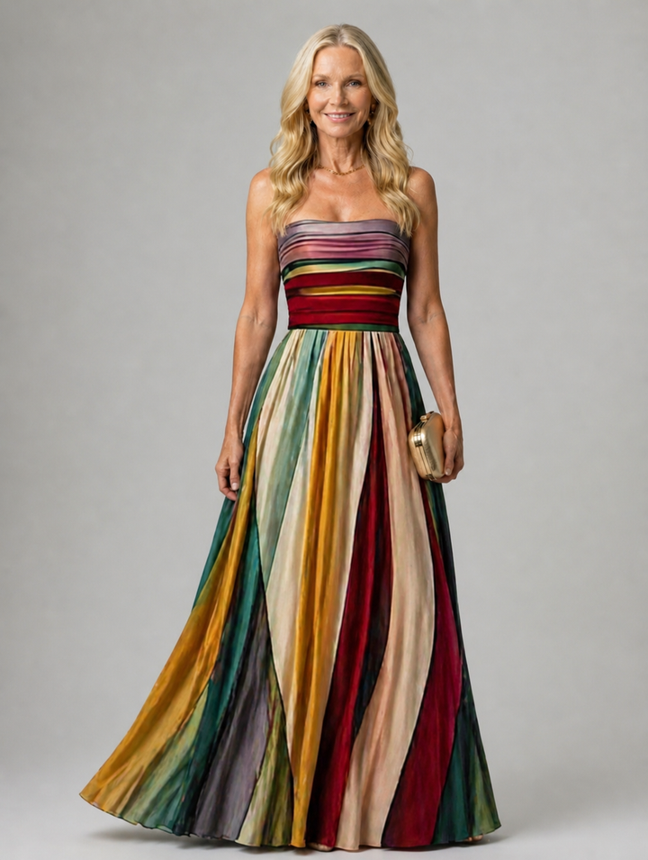 Aurora | Effortless Strapless A-Line Dress