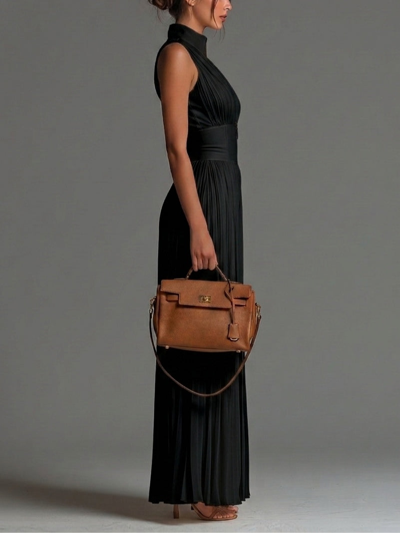 Lucrezia | Pleated Wide-Leg Jumpsuit