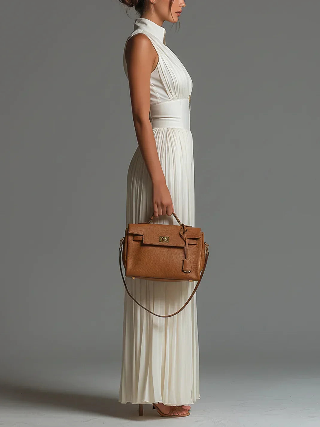 Lucrezia | Pleated Wide-Leg Jumpsuit