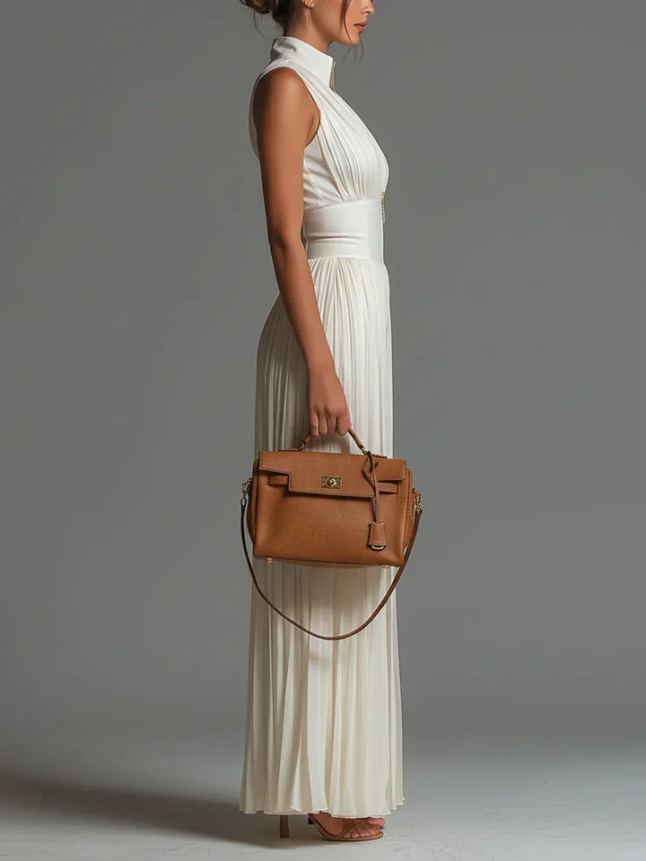 Lucrezia | Pleated Wide-Leg Jumpsuit