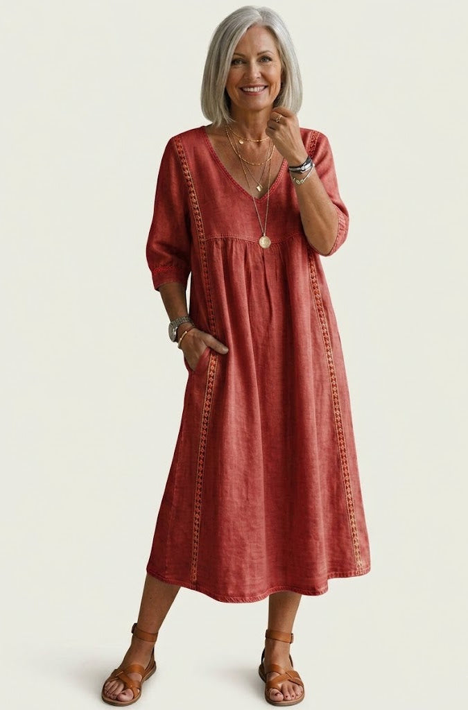 Daniela | A-Line Maxi Dress