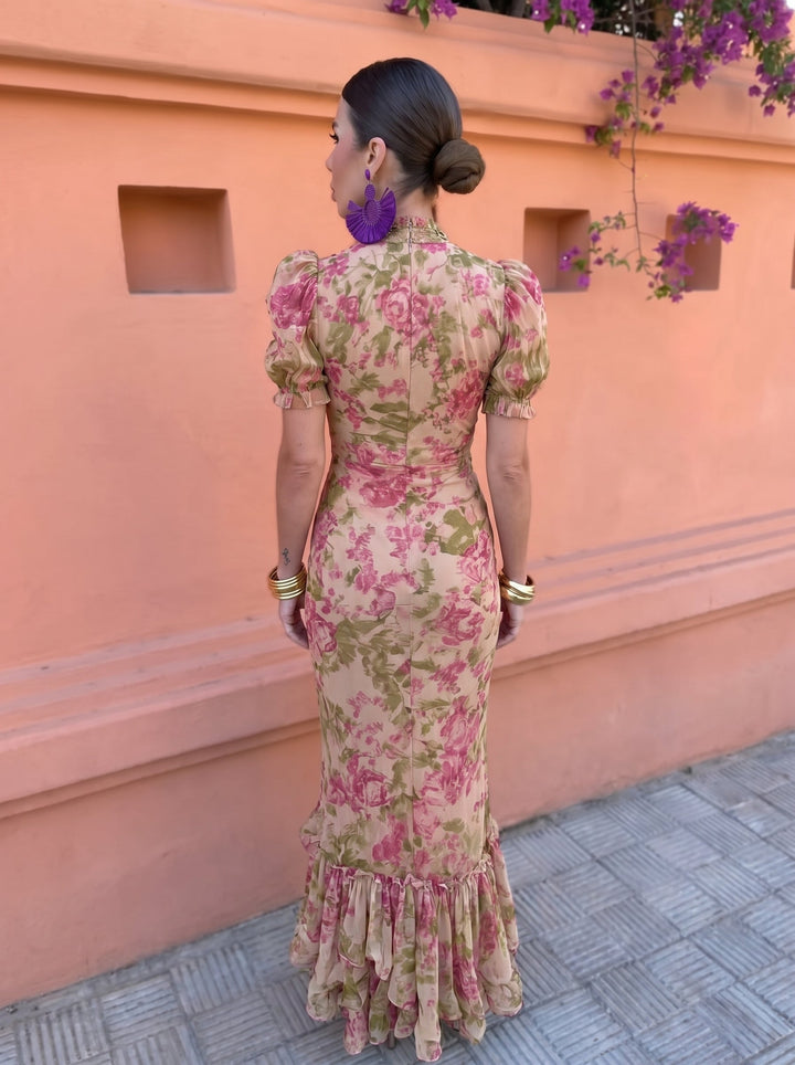 Talia | Rose Floral Dress