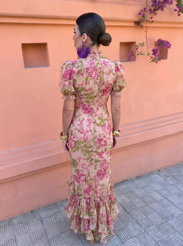 Talia | Rose Floral Dress