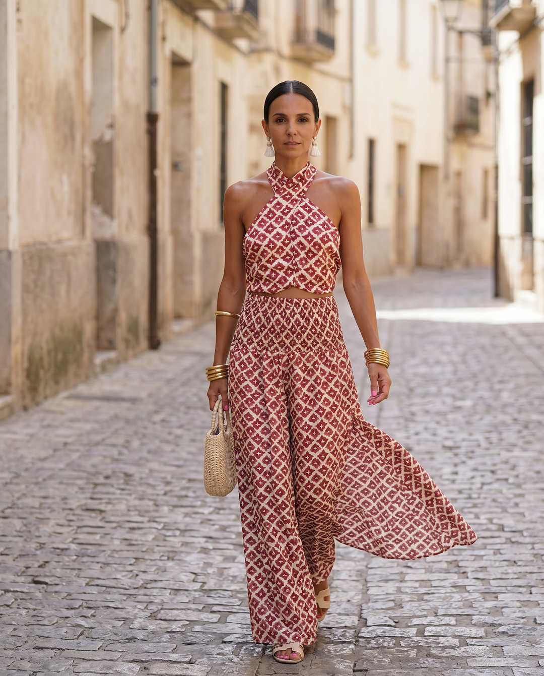 Ginevra | Halter Neck Two Piece Set