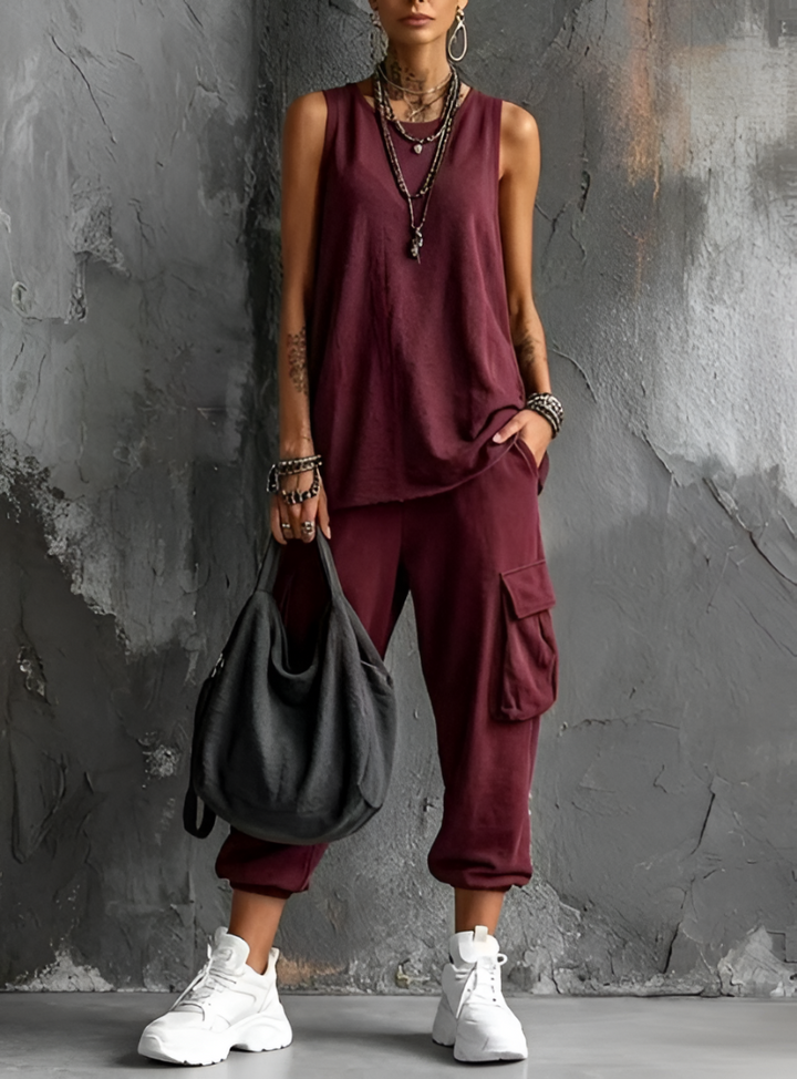 Oliva | Soft Utility Set with Pockets