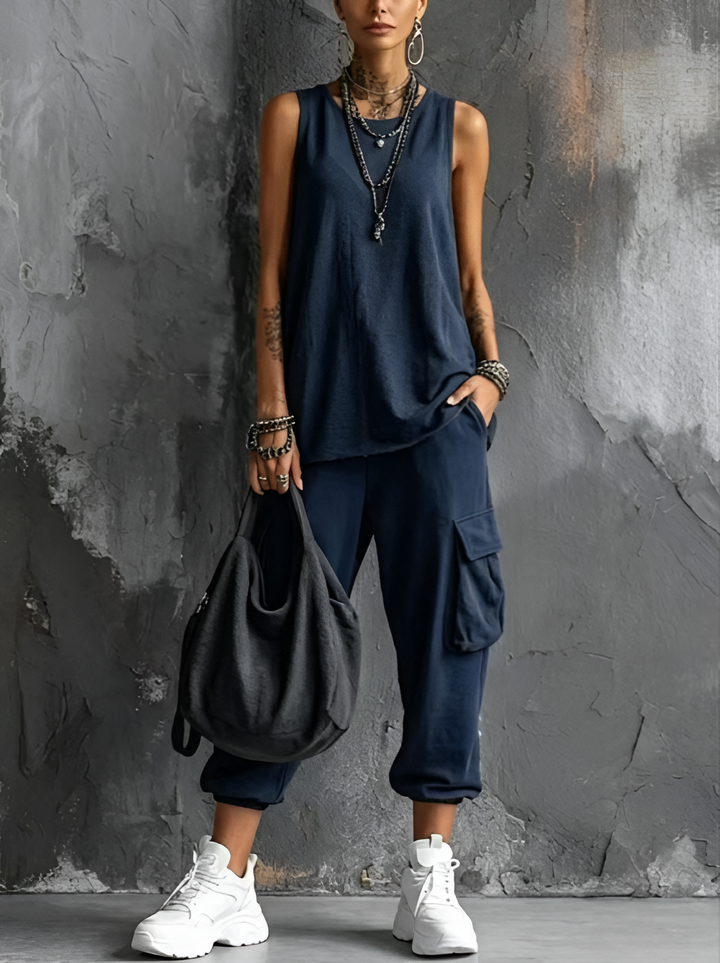 Oliva | Soft Utility Set with Pockets