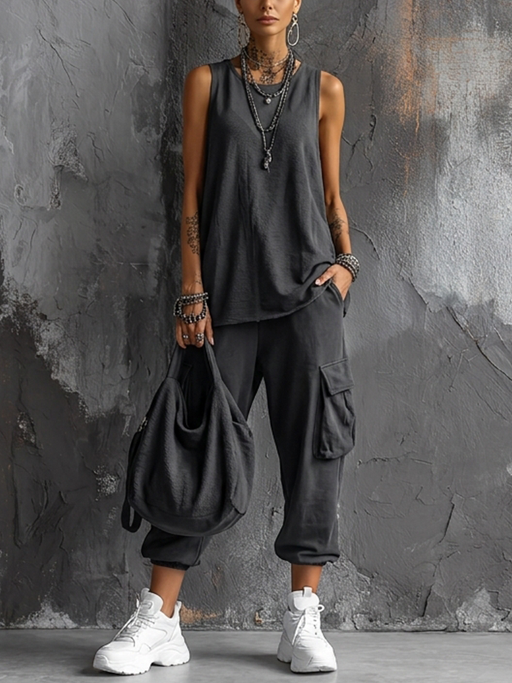 Oliva | Soft Utility Set with Pockets