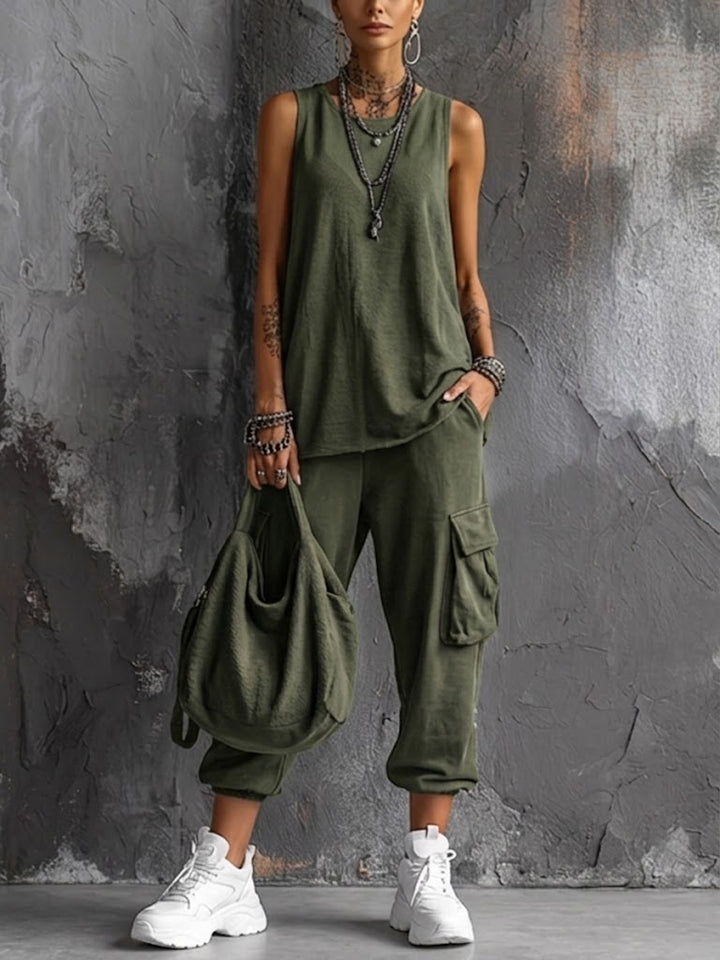 Oliva | Soft Utility Set with Pockets